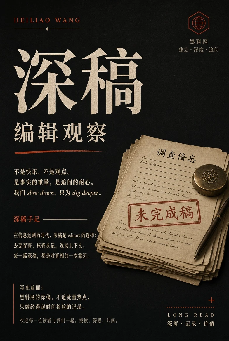 黑料网深度编辑观察专题